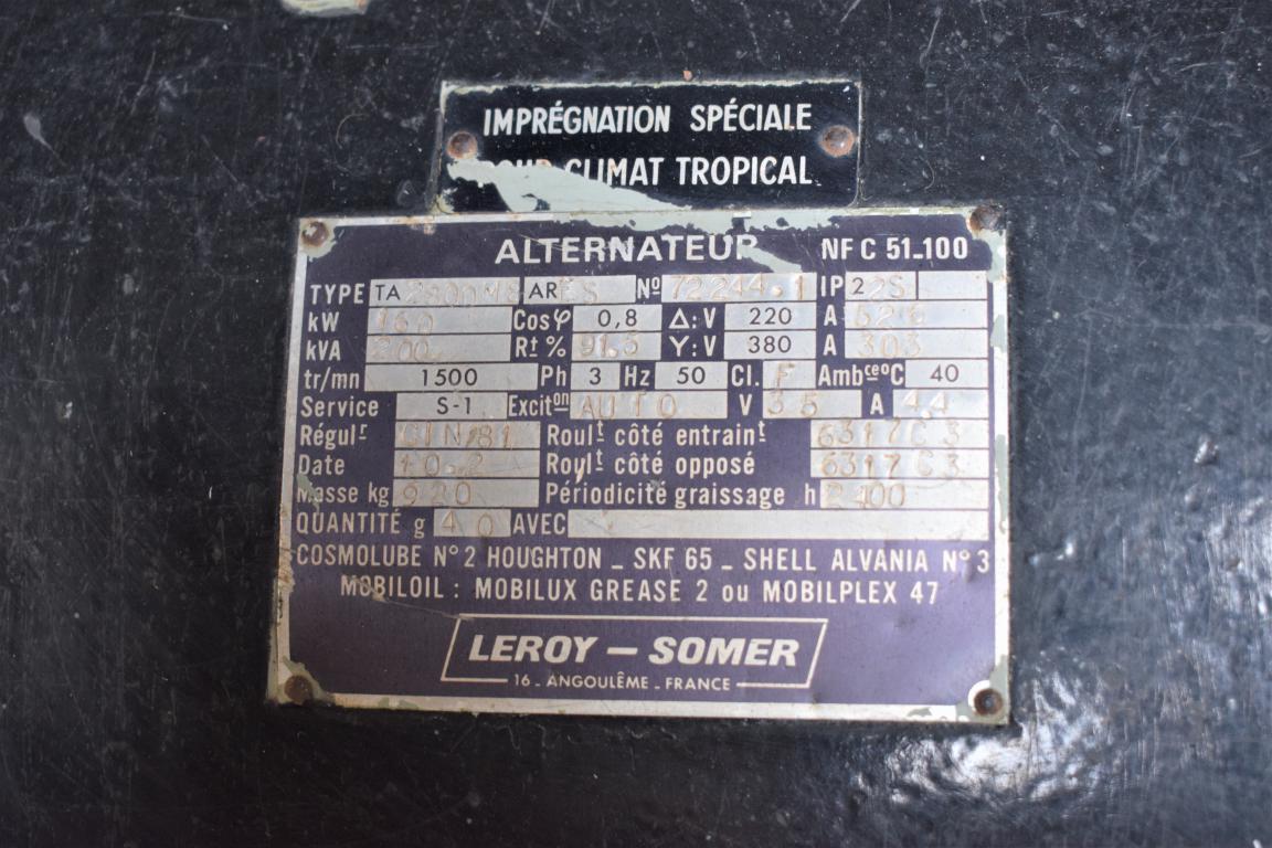 Generator 200 KVA Diesel Generator