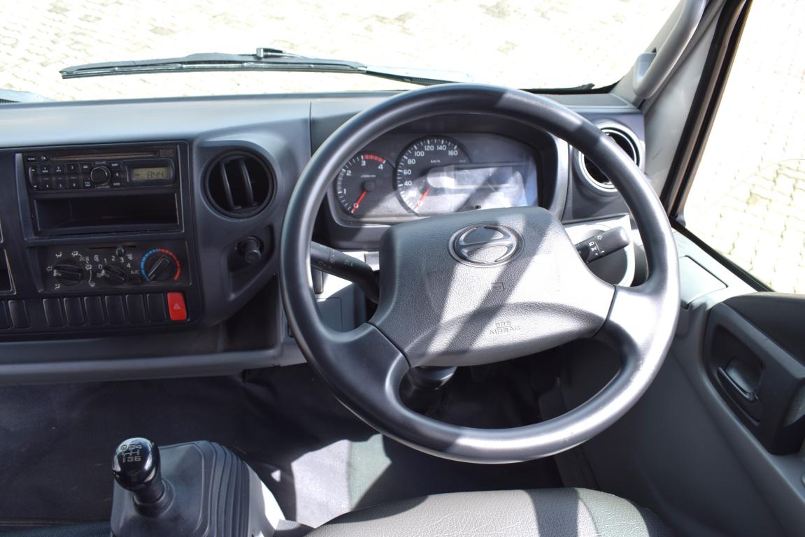 2017 Hino 300 Series 714 SWB (AX3) Tipper Truck