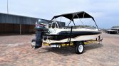 2000 Classice Powered 225 HP Boat And Trailer