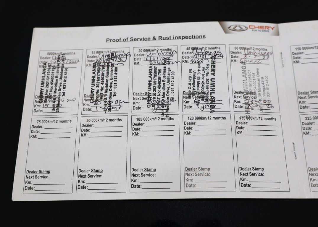 2022 Chery Tiggo 7 Pro 1.5T Distinction