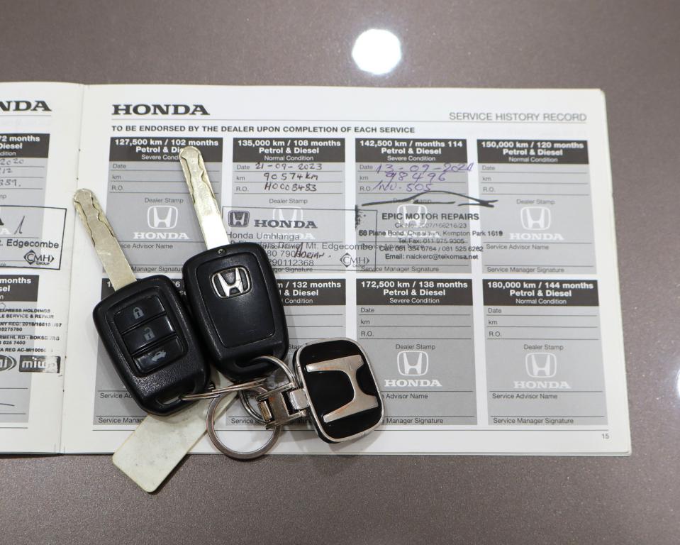 2015 Honda Ballade 1.5 Elegance