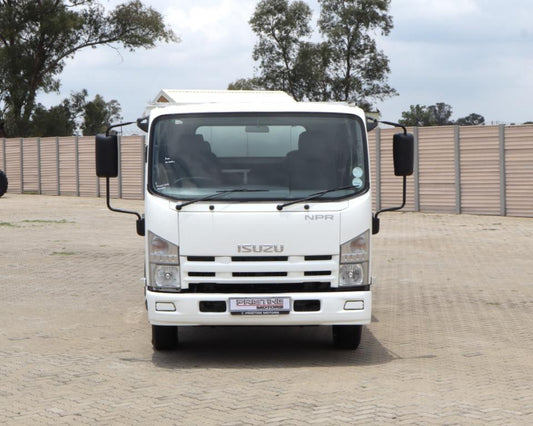 2013 Isuzu NPR 400 AMT Crew Cab Dropside Truck