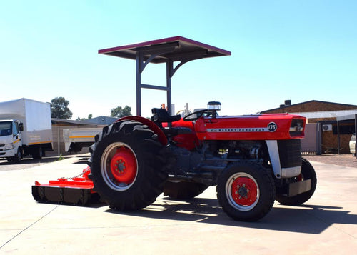 Massey Ferguson 135 TRACTOR & SLASHER