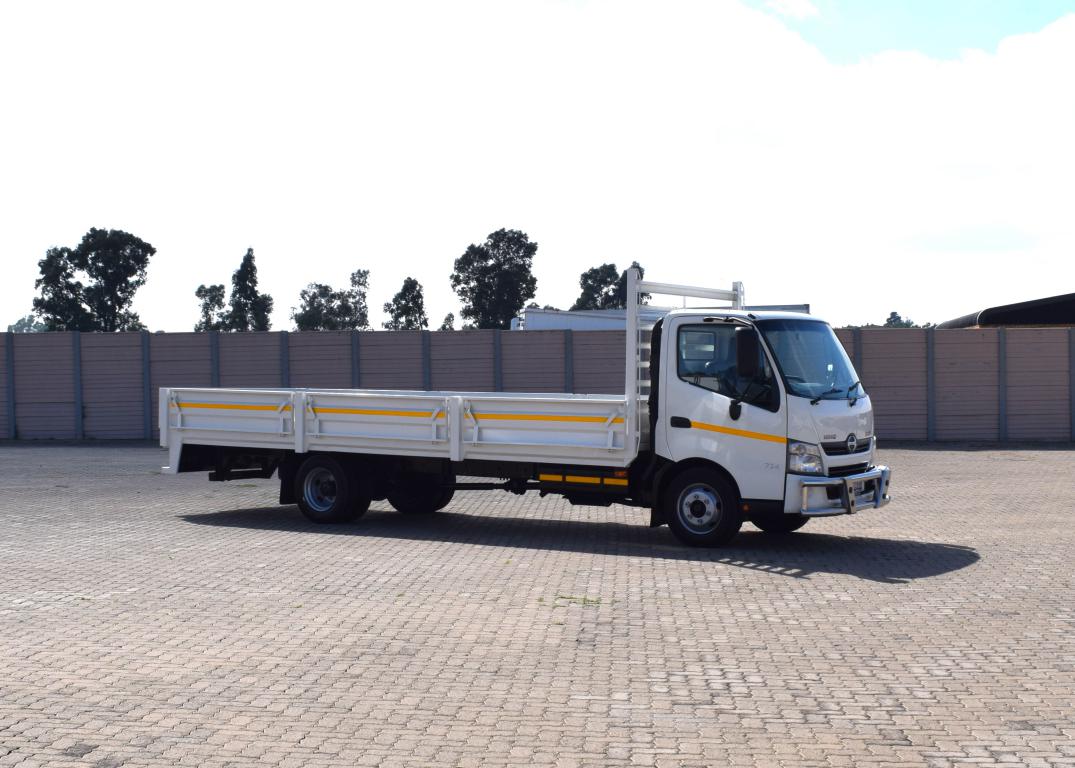 2021 Hino 300 Series 714 LWB DROPSIDE TRUCK
