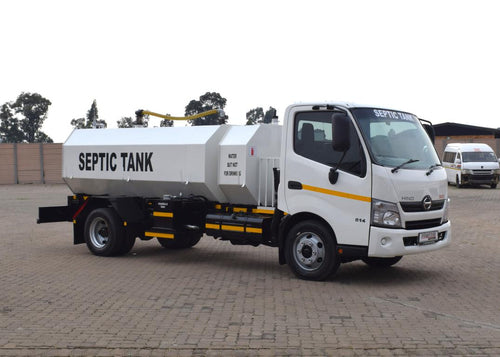 2015 Hino 300 Series 814 Honey Sucker Truck