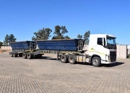 2017 Volvo FH(4) 520 6X4 Sleep T/T C/C AMT With Super Link 40 Cube Side Tipper Truck