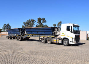 2017 Volvo FH(4) 520 6X4 Sleep T/T C/C AMT With Super Link 40 Cube Side Tipper Truck