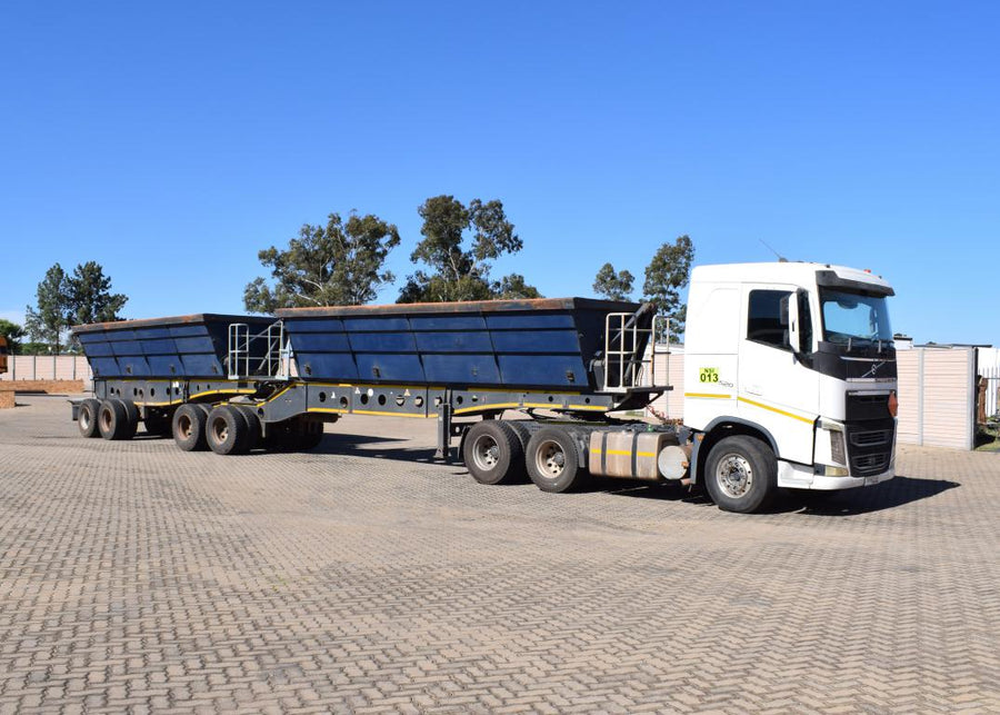 2017 Volvo FH(4) 520 6X4 Sleep T/T C/C AMT With Super Link 40 Cube Side Tipper Truck