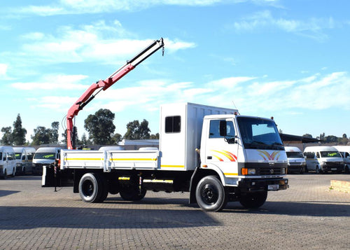 2021 Tata LPT 1216 DROPSIDE & CRANE TRUCK