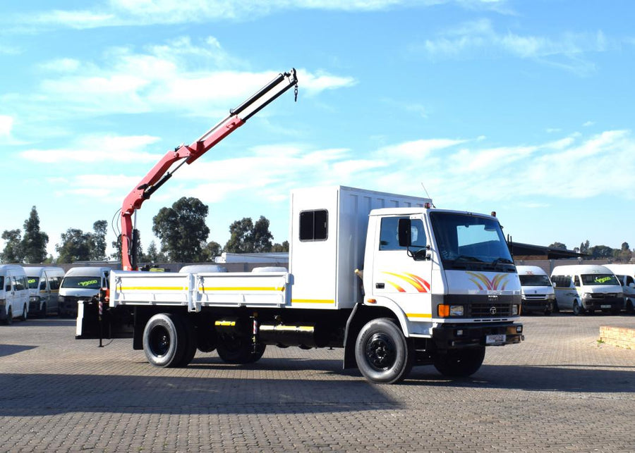 2021 Tata LPT 1216 DROPSIDE & CRANE TRUCK
