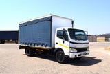 2005 Toyota Dyna 7-145 Curtain Side Truck