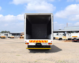1989 Mercedes-Benz 1417 Curtain Side Truck
