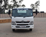 2015 Hino 300 Series 814 Honey Sucker Truck