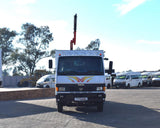 2021 Tata LPT 1216 DROPSIDE & CRANE TRUCK
