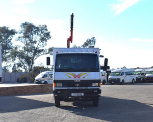 2021 Tata LPT 1216 DROPSIDE & CRANE TRUCK