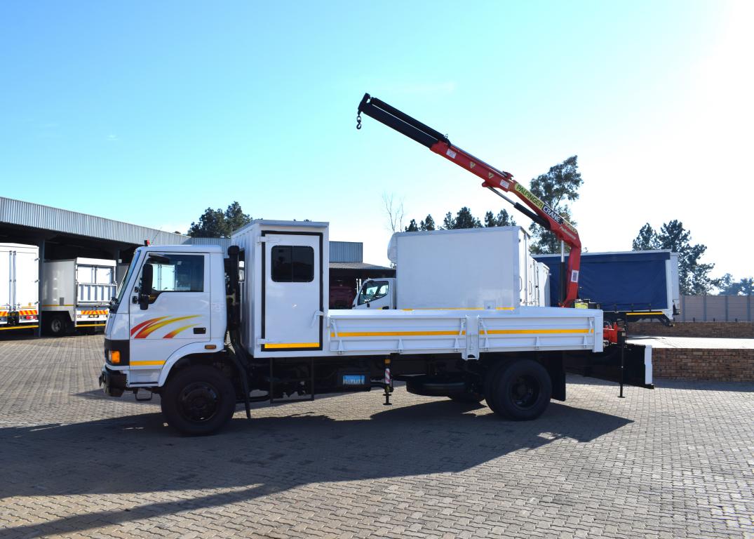 2021 Tata LPT 1216 DROPSIDE & CRANE TRUCK