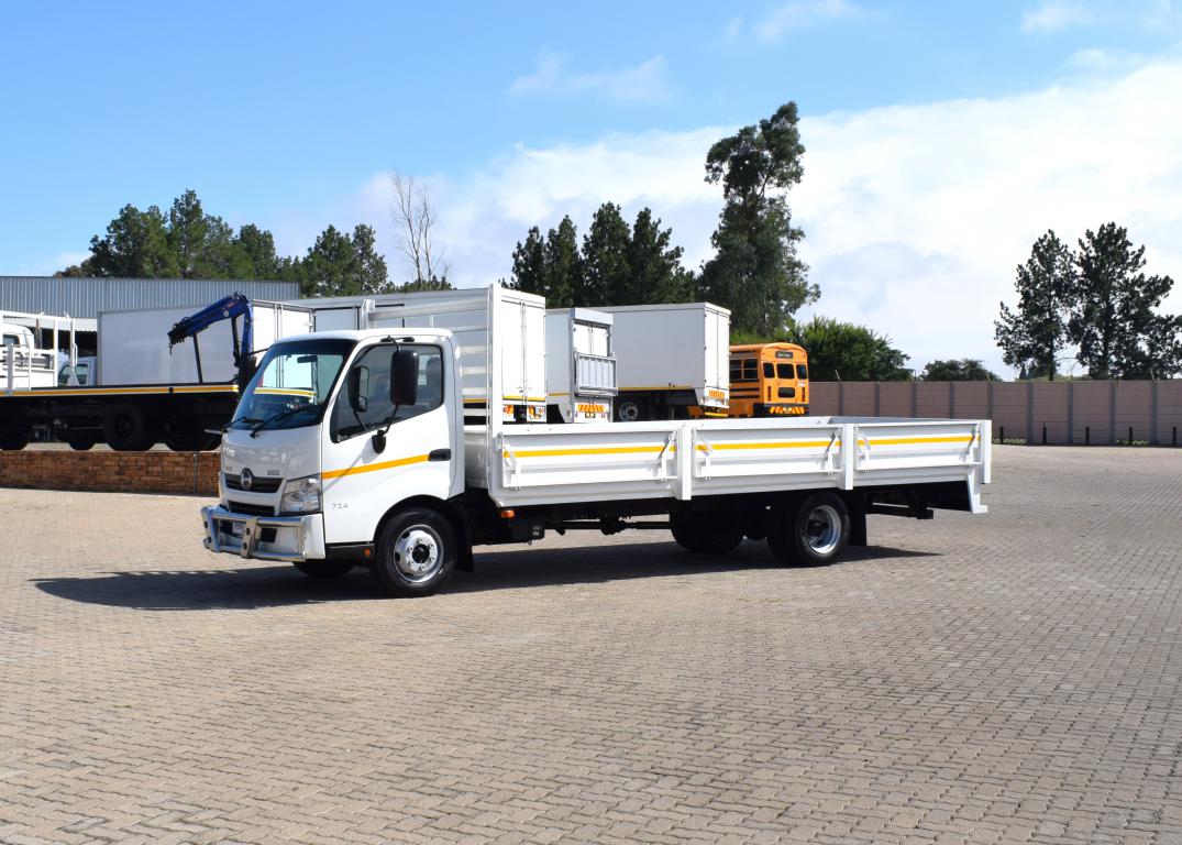 2021 Hino 300 Series 714 LWB DROPSIDE TRUCK