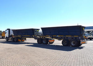 2017 Volvo FH(4) 520 6X4 Sleep T/T C/C AMT With Super Link 40 Cube Side Tipper Truck
