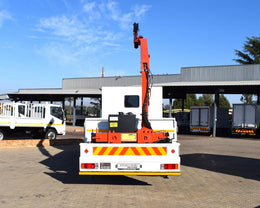 2021 Tata LPT 1216 DROPSIDE & CRANE TRUCK