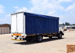 1989 Mercedes-Benz 1417 Curtain Side Truck