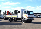2021 Tata LPT 1216 DROPSIDE & CRANE TRUCK
