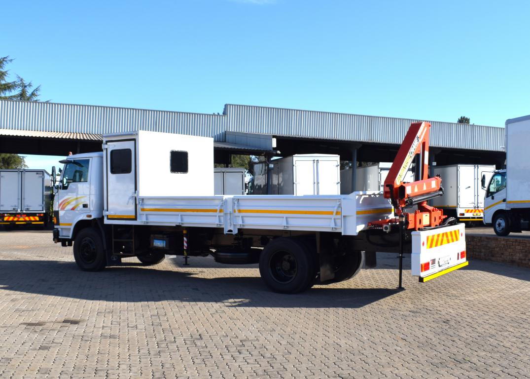 2021 Tata LPT 1216 DROPSIDE & CRANE TRUCK