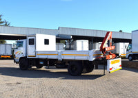 2021 Tata LPT 1216 DROPSIDE & CRANE TRUCK