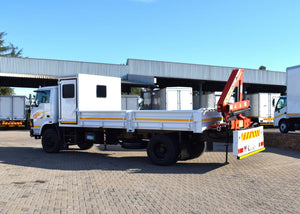 2021 Tata LPT 1216 DROPSIDE & CRANE TRUCK
