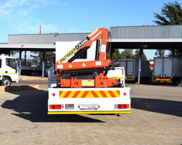 2021 Tata LPT 1216 DROPSIDE & CRANE TRUCK
