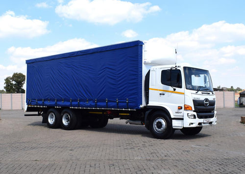 2025 Hino 500 Series 1627 (DK5/EK5) 6X2 LWB TAG AXLE AMT CURTAIN SIDE TRUCK