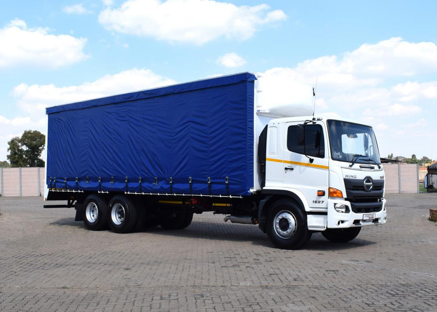 2025 Hino 500 Series 1627 (DK5/EK5) 6X2 LWB TAG AXLE AMT CURTAIN SIDE TRUCK