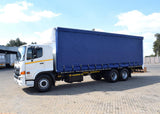 2025 Hino 500 Series 1627 (DK5/EK5) 6X2 LWB TAG AXLE AMT CURTAIN SIDE TRUCK