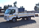 2015 Hino 300 Series 714 LWB DROPSIDE TRUCK
