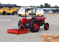 Massey Ferguson 135 TRACTOR & SLASHER