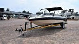 2000 CLASSIC POWERED 225 HP BOAT AND TRAILER