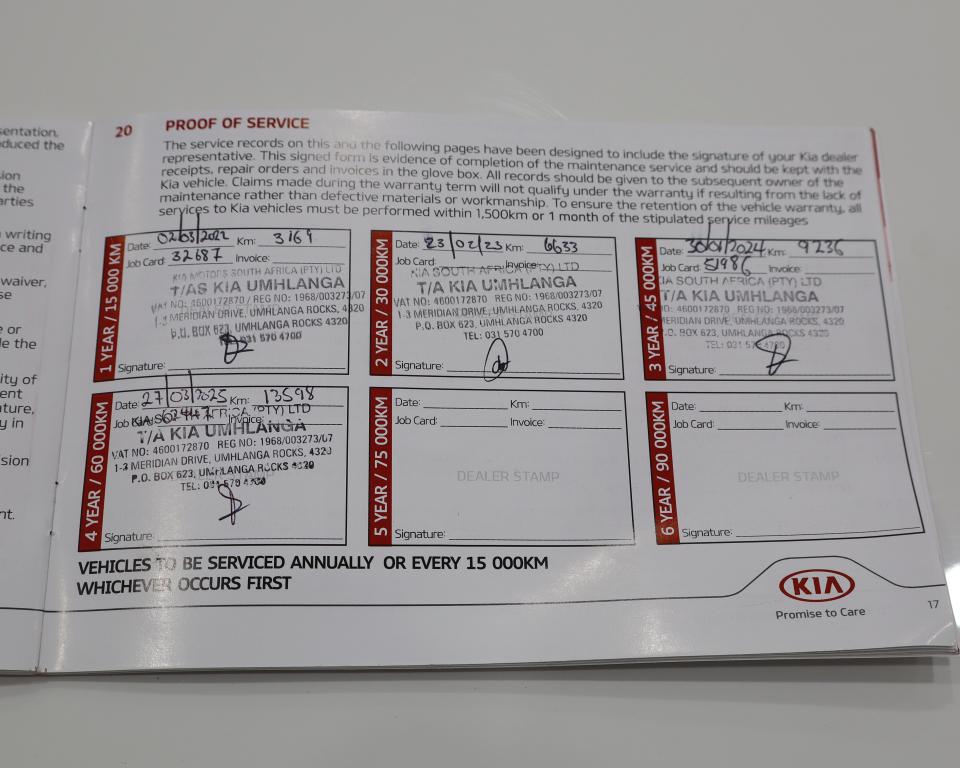 2021 Kia Rio Hatch 1.4 LS Auto
