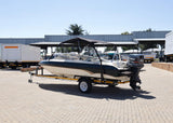 2000 Classice Powered 225 HP Boat And Trailer