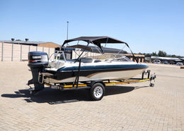 2000 Classice Powered 225 HP Boat And Trailer