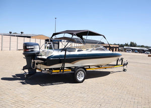 2000 Classice Powered 225 HP Boat And Trailer