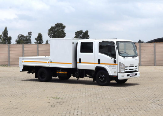 2013 Isuzu NPR 400 AMT Crew Cab Dropside Truck