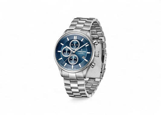 Tornado Casual Classic Chronograph Watch - T6106B-SBSN