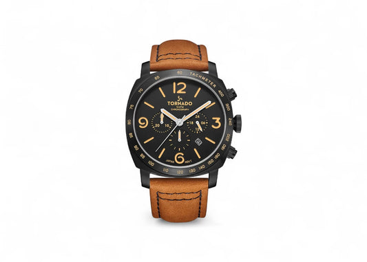 Tornado VINTAGE CLASSIC Chronograph Watch - T9102-BLEB