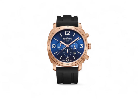 Tornado VINTAGE CLASSIC Chronograph Watch - T9102-KSBN